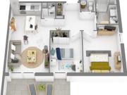 Location Appartement 3 pièces 65 m2 Mont de Marsan