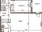 Location Appartement 3 pièces 79 m2 Saint Jean de la Ruelle