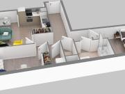 Location appartement 3 pièces DIJON 65m² à 833.60€/mois...