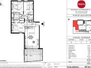 Location Appartement 4 pièces 88 m2 Saint raphael