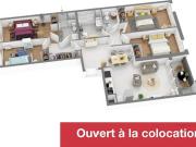 Location Appartement 5 pièces 96 m2 Tours