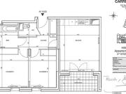 location appartement, 62.01 m²
