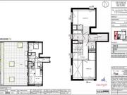 location appartement, 90.35 m² terrasse parking