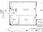 location appartement bezannes 2 pièces 45 m2 marne 51430...