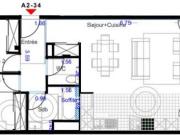 location appartement garenne colombes 3 pièces 64 m2...
