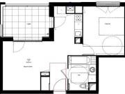 location appartement grenoble 2 pièces isere 38100 655 €...