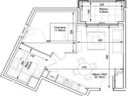 location appartement neuville sur saone 2 pièces 39 m2...