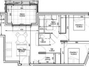 location appartement neuville sur saone 3 pièces 63 m2...