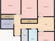 location appartement paris 13eme arrondissement 5 pièces...