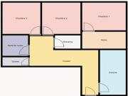 location appartement paris 20eme arrondissement 3 pièces...
