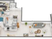 Location Appartement Route de Sainte Luce, Nantes