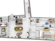 Location Appartement Rue de l'Industrie, Nice