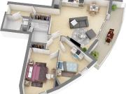Location Appartement Rue Émile Aron, Tours
