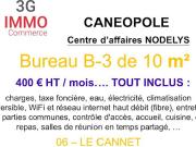 Location Bureaux 10 m2 Le Cannet