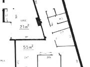 Location Fond de commerce 106 m2 Paris 16ème