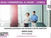 Location Fond de commerce 130 m2 Lyon 6ème
