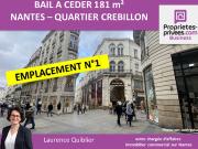 Location Fond de commerce 181 m2 Nantes