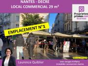 Location Fond de commerce 29 m2 Nantes