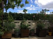 location location Maison Terrasse logement double meublée