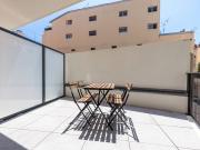 Location Meublée Nice Riquier Studio neuf Terrasse