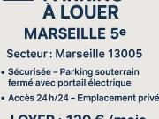 Location Place de parking 13 m2 Marseille 5ème