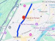 Location pure bureau Paris 75016