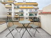 A LOUER NICE Nord Studio 34m² meublé dernier étage terrasse
