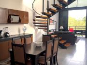 Loft amueblado y equipado en privada con amenidades, a...