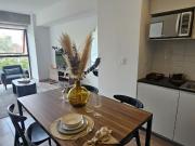 Loft con balcon muebles y amenidades en colonia Juarez...