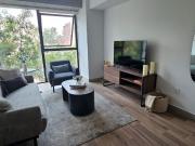 Loft con balcon muebles y amenidades en colonia Juarez...