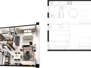 Loft con vista panorámica y amenidades premium, en...