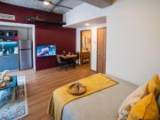 loft de 42m2 exterior con servicios y electrodomésticos...