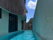 Loft en venta amueblado y equipado en región 15 con alberca