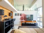 Loft Mobiliado 130 m² com 2 dormitórios, sendo 1 suíte,...