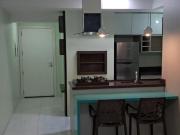 Loft Mobilíado no Trend com vista para o Guaiba
