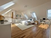 Loftartige Maisonette mit zwei Terrassen