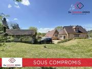 LONGERE EN PIERRE + PISCINE + BOIS + ETANG 24330