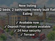 Longfield Avenue, London W5, 2 bed flat to rent, £5,250...