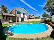 LOS ANDES ARRIENDO CASA 4D 3B PISCINA COND. CAMINO DEL INCA