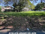 Lot for Sale at Ayala Alabang Village, Muntinlupa