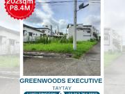 LOT FOR SALE GREENWOODS EXECUTIVE TAYTAY