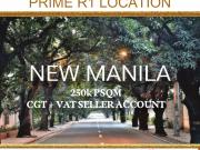 Lot For Sale in New Manila Brgy.Mariana Qc