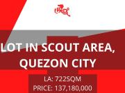 Lot for Sale in Scout Area, Quezon City