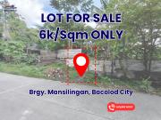 Lot Only at Mansilingan Bacolod City