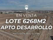 LOTE 6300m² EN VENTA EN AÑELO APTO DESARROLLO