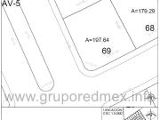 Lote 69, dentro de Fraccionamiento La Vista Residencial,...