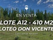 Lote A12 En Venta Loteo Don Vicente En Neuquén