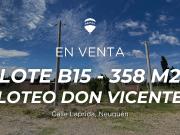 Lote B15 En Venta Loteo Don Vicente En Neuquén