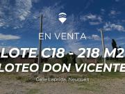 Lote C18 En Venta Loteo Don Vicente En Neuquén