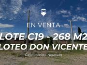 Lote C19 En Venta Loteo Don Vicente En Neuquén